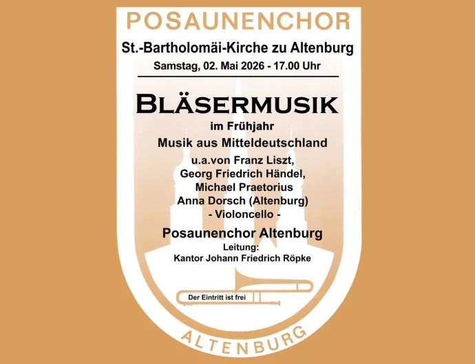 VorschauBild - Bläsermusik im Frühjahr — St. Bartholomäi-Kirche, 2. Mai 2026
