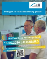 ThAFF vor Ort: Beratung zur Fachkräftesicherung am 18. Juni in Altenburg