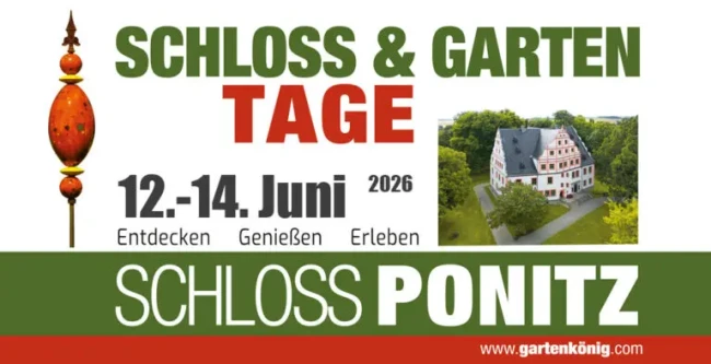 VorschauBild - Schloss & Garten Tage Schloss Ponitz