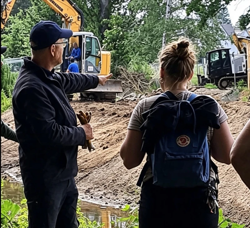 Wie die Blaue Flut wieder Natur wird: Baustellenexkursion am 30. August | 