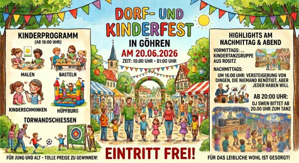 Dorf- und Kinderfest Göhren 2026