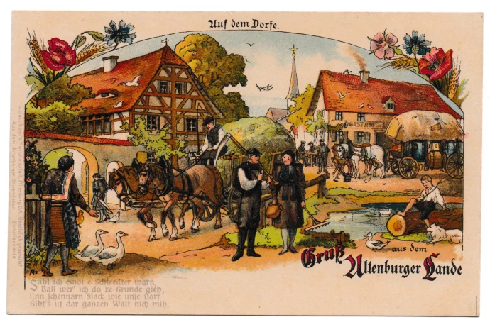 VorschauBild - Vortrag über historische Postkarten aus dem Altenburger Land