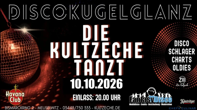 VorschauBild - „Die Kultzeche tanzt“: Discokugelglanz in der Alten Kaue