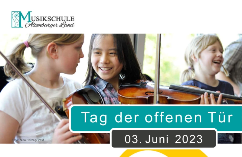 Musikschule Altenburger Land veranstaltet im Juni „Tag der offenen Tür“ und Schulwettbewerb | 