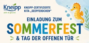 Sommerfest & Tag der offenen Tür in der Kita „Seepferdchen“