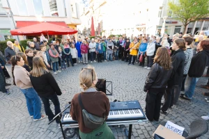 Klassik-Karaoke auf dem Altenburger Markt: Offener Chor zum Mitsingen