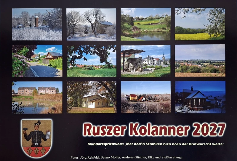 „Dar Ruszer Kolanner 2027 is doo“ – Altenburger Mundart im Kalender | Dar Ruszer Kolanner 2027