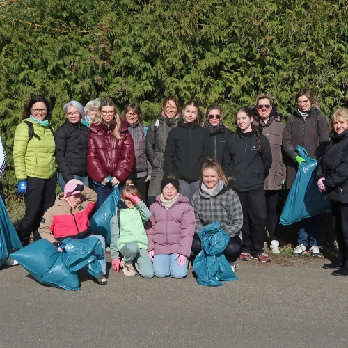 Eine der größten Aktionsgruppen der Kunstradsportverein Rositz