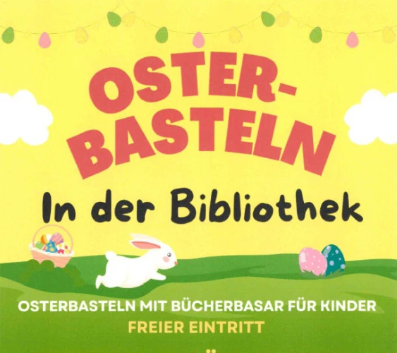 VorschauBild - Osterbasteln in der Stadt- und Kreisbibliothek Schmölln