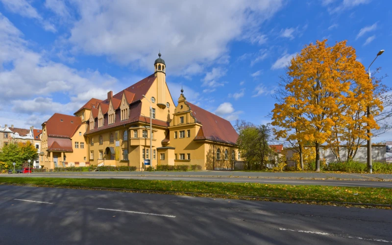 Christliches Spalatin-Gymnasium Altenburg feiert 25-jähriges Bestehen | Schulgebäude des Christlichen Spalatin-Gymnasiums Altenburg
