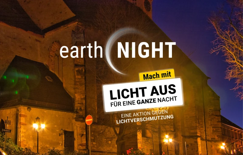Schmölln beteiligt sich an der Earth Night 2026 | 