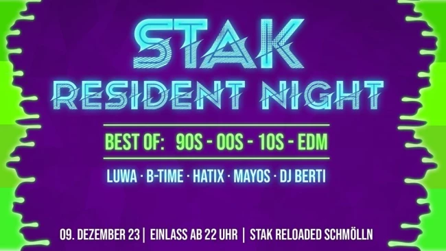 VorschauBild - STAK Resident Night