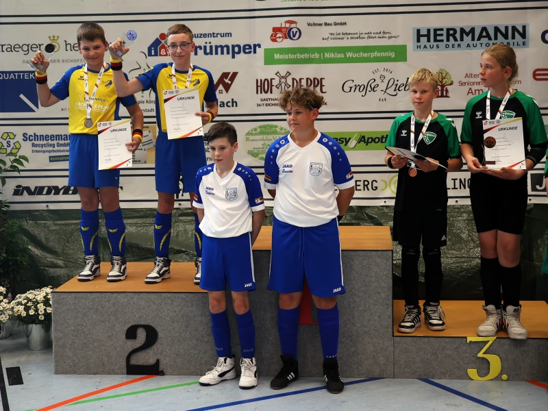 Ehrenberger U13‑Radballer Rademann/Kaulin werden Deutsche Vizemeister | Stolze Ehrenberger Radballer