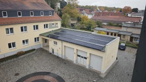 Rathaus in Schmölln setzt auf Sonnenenergie