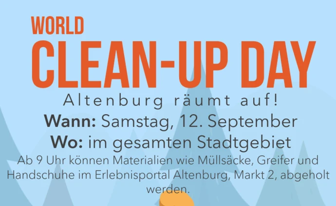 VorschauBild - Gemeinsam für ein sauberes Altenburg: Städtischer Clean-up-Day am 12. September