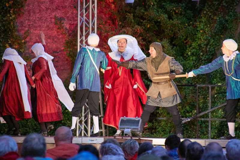 „Nikodemus und der Prinzenraub zu Altenburg“ überzeugt beim Prinzenraub-Spektakel 2026 | „Nikodemus und der Prinzenraub zu Altenburg“
