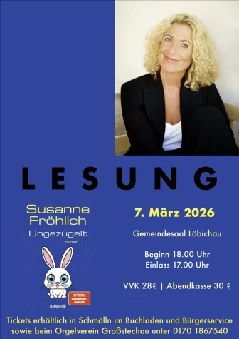 VorschauBild - "Ungezügelt" - Lesung mit Susanne Fröhlich