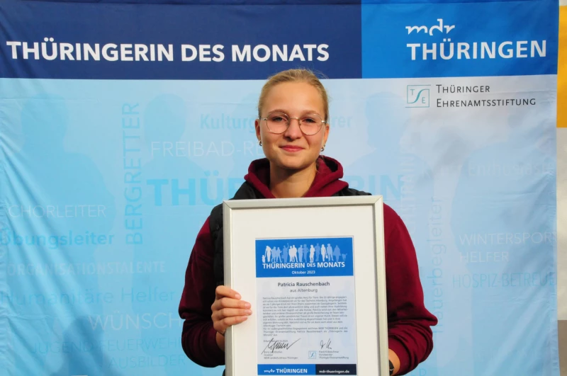 Ehrenamtspreis: Abstimmung für die „Thüringer des Jahres 2023“ gestartet | Patricia Rauschenbach aus Altenburg