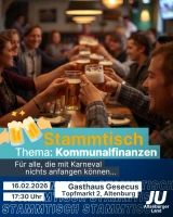 Stammtisch der Jungen Union am Rosenmontag: Politik statt Pappnasen