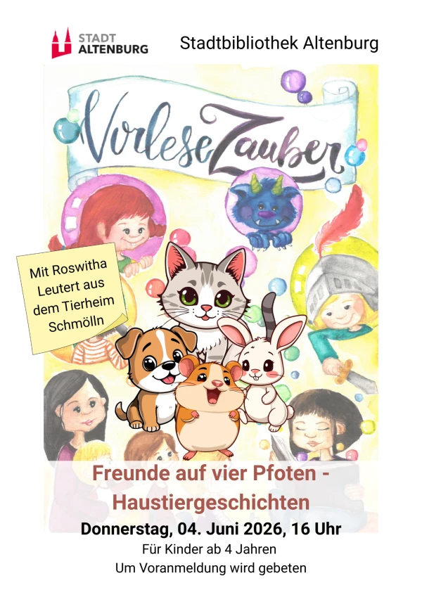 Vorlesezauber in der Stadtbibliothek