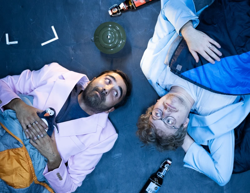 Nachtschicht im Heizhaus: Altenburg bekommt seine eigene Late-Show | „Nachtschicht im Heizhaus“ Yasin Baig (links), Felix J. Mohr (rechts)