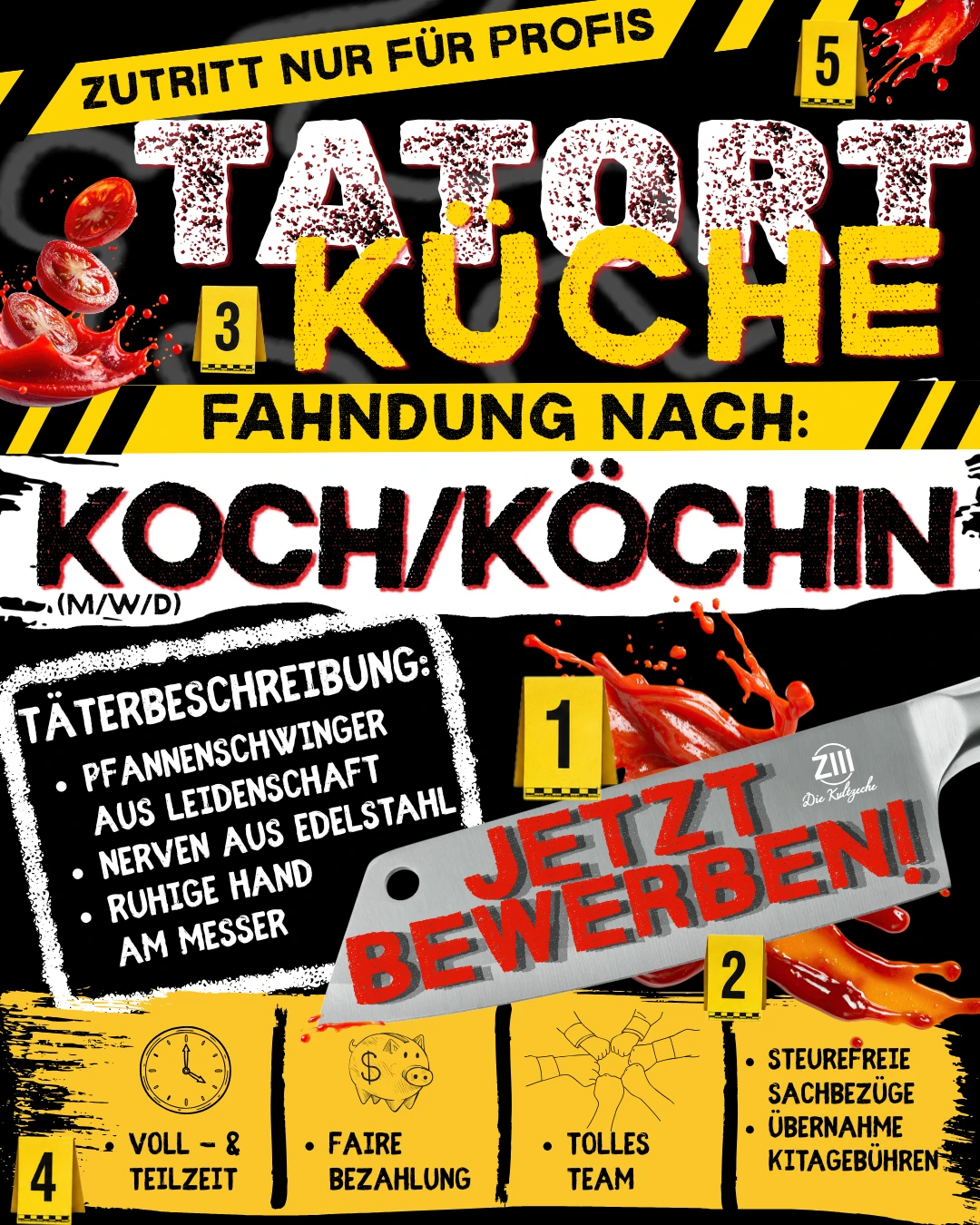FAHNDUNG NACH: KOCH/KÖCHIN (M/W/D)