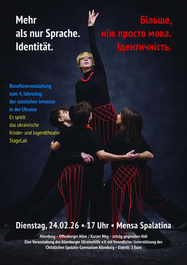 Benefizveranstaltung "Mehr als nur Sprache. Identität."