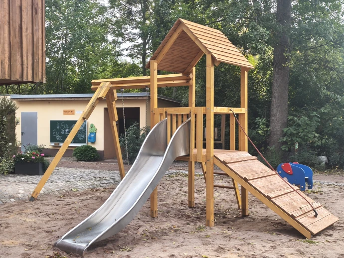 VorschauBild - Spielplatz im Inselzoo Altenburg runderneuert