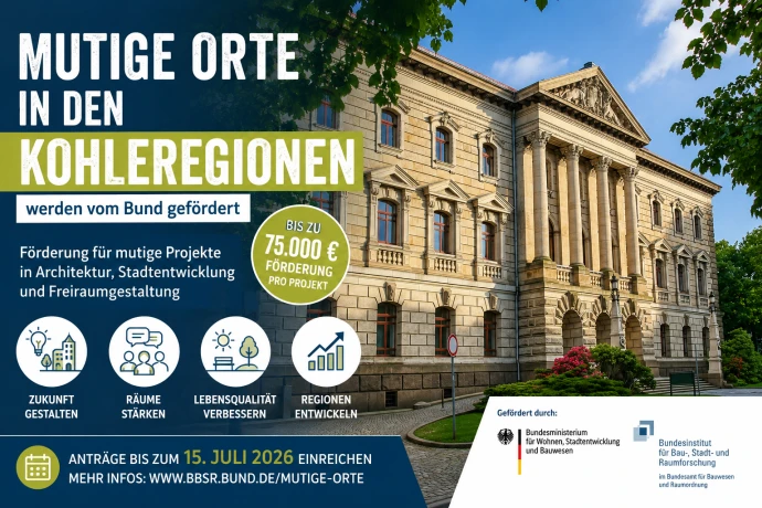 VorschauBild - Neue Förderung für Projekte in Braunkohleregionen: „Mutige Orte“ nimmt Bewerbungen entgegen
