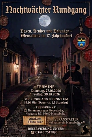 VorschauBild - Nachtwächter-Rundgang: „Hexen, Henker und Halunken“