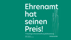 Thüringer Engagement-Preisträger 2024 gesucht