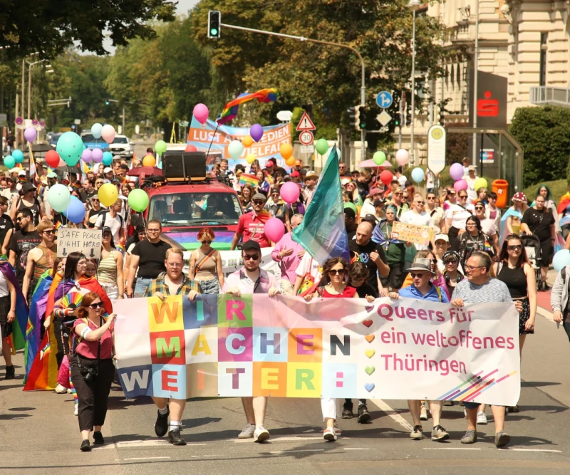 CSD Altenburg 2026 macht Vielfalt sichtbar: Parade mit Zwischenkundgebungen | CSD 2024 in Altenburg