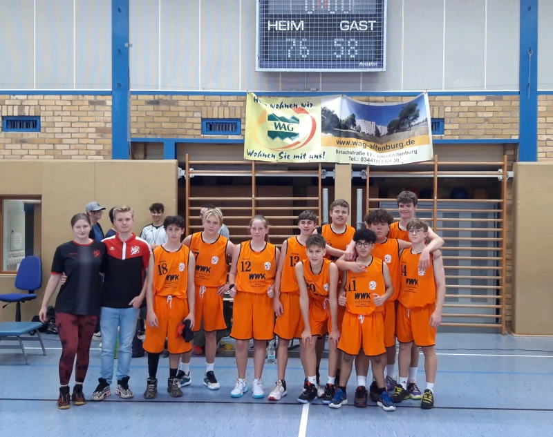 Altenburger Basketball Nachwuchs doppelt erfolgreich  | U16 Basketballer des SV Lerchenberg Altenburg e.V.