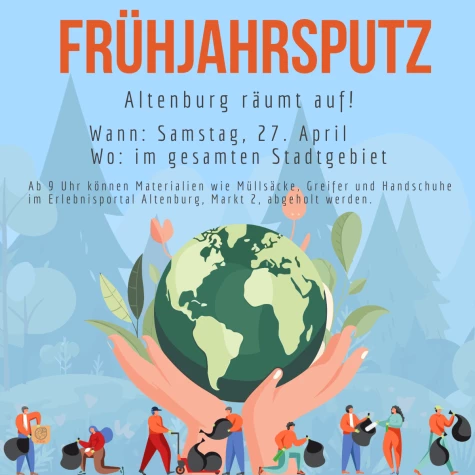 VorschauBild - Altenburg räumt auf! Aufruf zum Frühjahrsputz