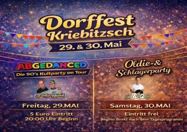 VorschauBild - Frühlings- & Kinderfest Kriebitzsch 2026
