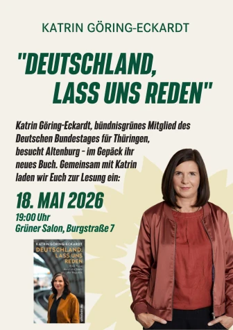 VorschauBild - Lesung und Diskussion mit Katrin Göring-Eckardt