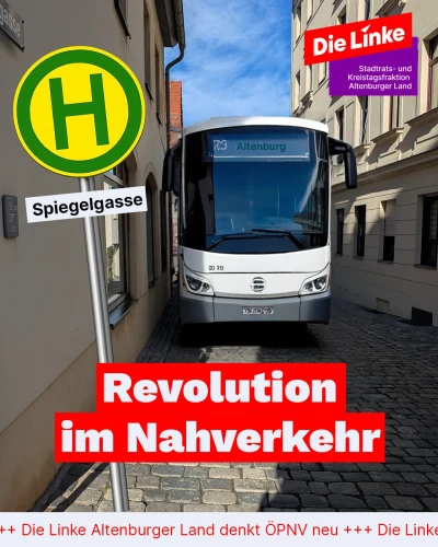 VorschauBild - Revolution im Nahverkehr - Die Linke Altenburger Land denkt Mobilität neu