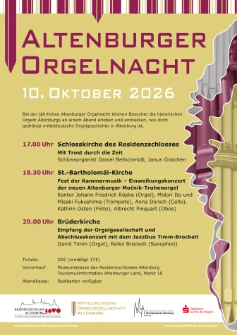 VorschauBild - Altenburger Orgelnacht