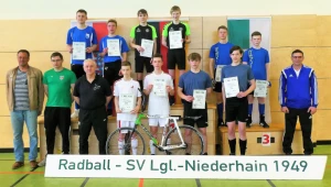 Radball. DM-Viertelfinale U17 in Langenleuba-Niederhain und DM-Viertelfinale U19 in Ehrenberg 