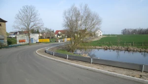 Bauarbeiten an Kreisstraßen in Pahna und Molbitz kommen gut voran