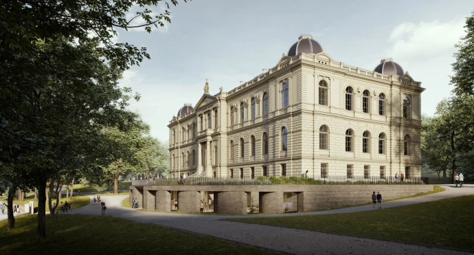 VorschauBild - Entwürfe zum Altenburger Lindenau-Museum bis 14. April weiter zu sehen