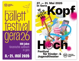 Gera wird Festivalstadt: Internationales BallettFestival & WILDWECHSEL im Mai