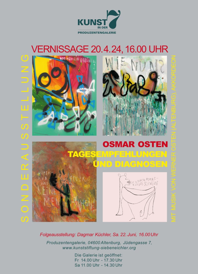 Ausstellung Osmar Ostern in Altenburg | 