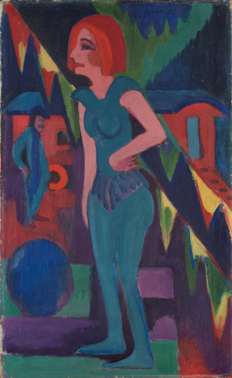 Ernst Ludwig Kirchner, Schlangenmensch, 1923 (Foto: punctum/Bertram Kober)