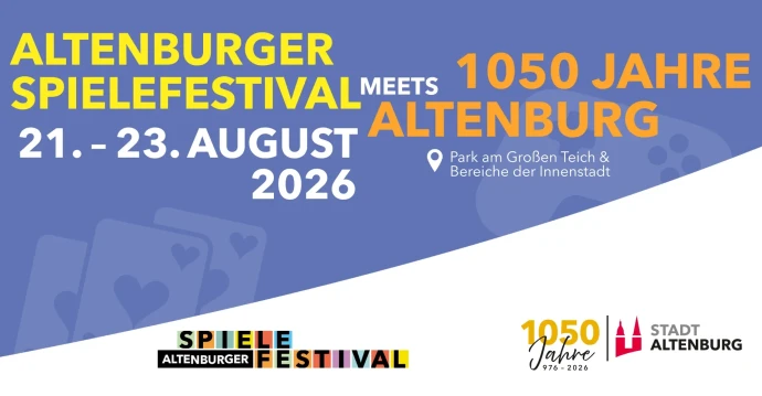 VorschauBild - Altenburger Spielefestival: Rund 100 Angebote laden zum Mitmachen ein
