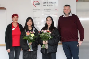 AWO Thüringen übernimmt zwei vietnamesische Pflege-Auszubildende aus dem Altenburger Land