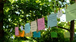Literatur unterwegs: Neuer Verein „Literatur bewegt“ lud zum literarischen Spaziergang am Großen Teich