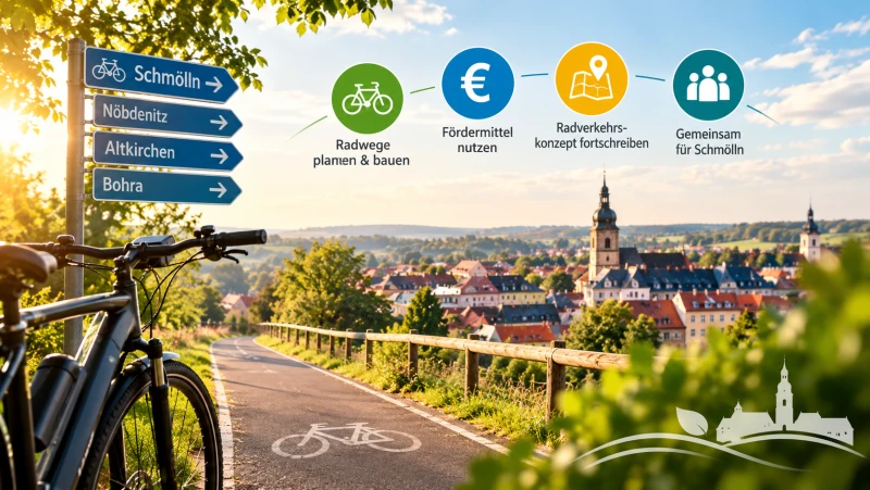 Schmölln plant neue Radwege und schreibt Verkehrskonzept fort | 