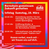 Infotag „Bornshain gemeinsam Zukunft gestalten“