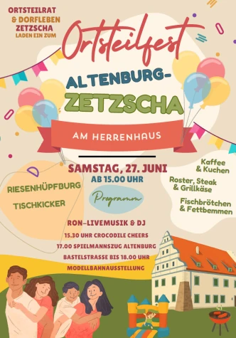 VorschauBild - Ortsteilfest Altenburg‑Zetzscha